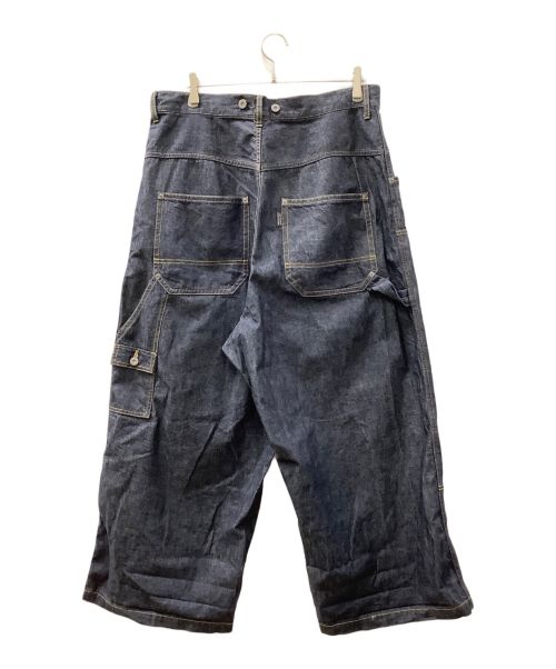 s'yte（サイト）s'yte (サイト) ダブルニーデニムパンツ インディゴ サイズ:Lの古着・服飾アイテム