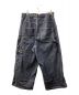 s'yte (サイト) ダブルニーデニムパンツ インディゴ サイズ:L：22000円