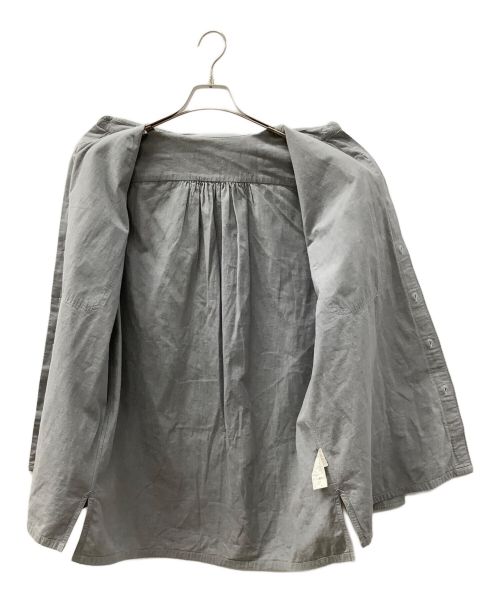 Porter Classic（ポータークラシック）Porter Classic (ポータークラシック) ワイドポケットシャツ グレー サイズ:2の古着・服飾アイテム