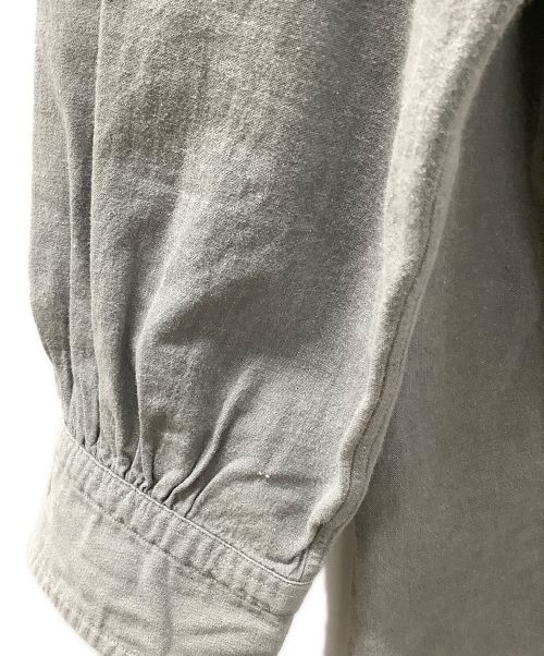 Porter Classic（ポータークラシック）Porter Classic (ポータークラシック) ワイドポケットシャツ グレー サイズ:2の古着・服飾アイテム