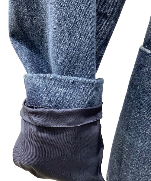 POLO RALPH LAUREN（ポロ・ラルフローレン）POLO RALPH LAUREN (ポロ・ラルフローレン) ダブルブレステッドデニムブレザー インディゴの古着・服飾アイテム