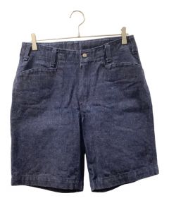 中古・古着通販】BUTTER (バター) デニムハーフパンツ ピーナッツ