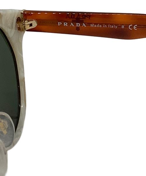 PRADA（プラダ）PRADA (プラダ) サングラス ブラウン サイズ:53口23の古着・服飾アイテム