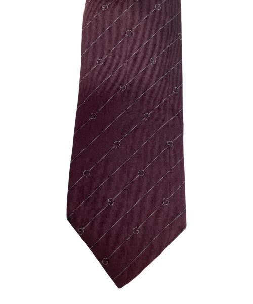 GUCCI（グッチ）GUCCI (グッチ) ネクタイ パープル サイズ:無しの古着・服飾アイテム