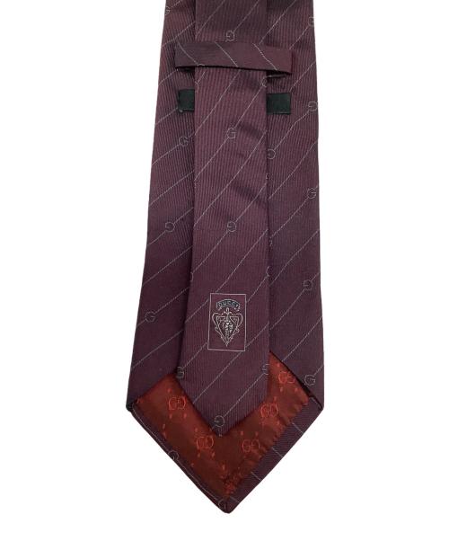 GUCCI（グッチ）GUCCI (グッチ) ネクタイ パープル サイズ:無しの古着・服飾アイテム