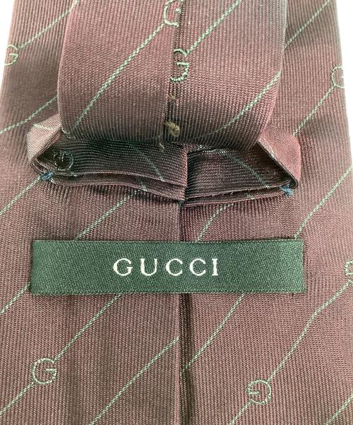 GUCCI（グッチ）GUCCI (グッチ) ネクタイ パープル サイズ:無しの古着・服飾アイテム