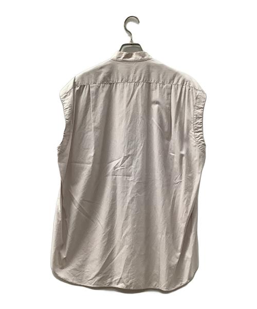 AURALEE（オーラリー）AURALEE (オーラリー) ツイルスリーブレスシャツ ラベンダー サイズ:1の古着・服飾アイテム