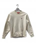 SUPREMEシュプリーム）の古着「スモールボックスロゴスウェット」｜ベージュ