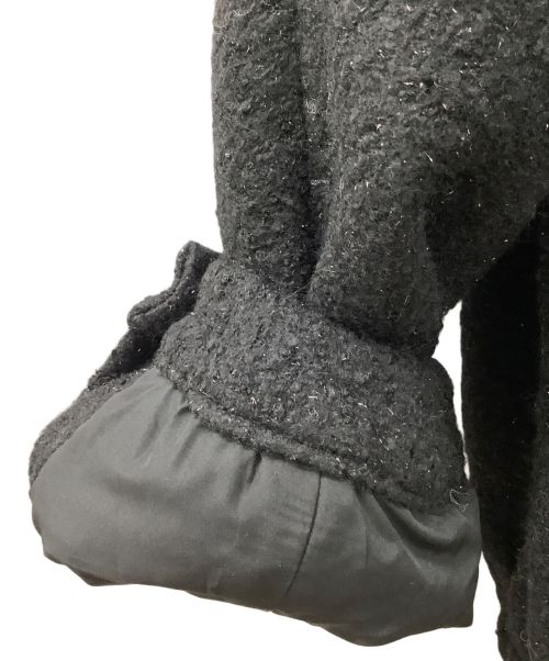 COEL（コエル）COEL (コエル) ラメツイードジャケット ブラック サイズ:38の古着・服飾アイテム