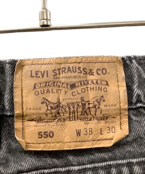 LEVI'S（リーバイス）LEVI'S (リーバイス) 90s Black Denim Pants ブラック サイズ:W38の古着・服飾アイテム