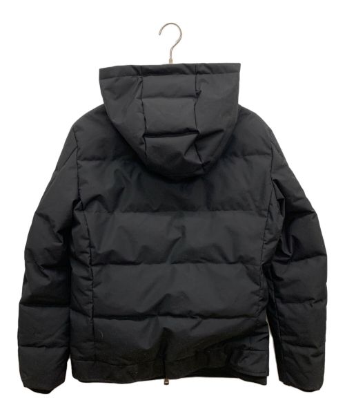 AKM（エーケーエム）AKM (エーケーエム) スタンドネックレイヤードダウンジャケット ブラック サイズ:XLの古着・服飾アイテム
