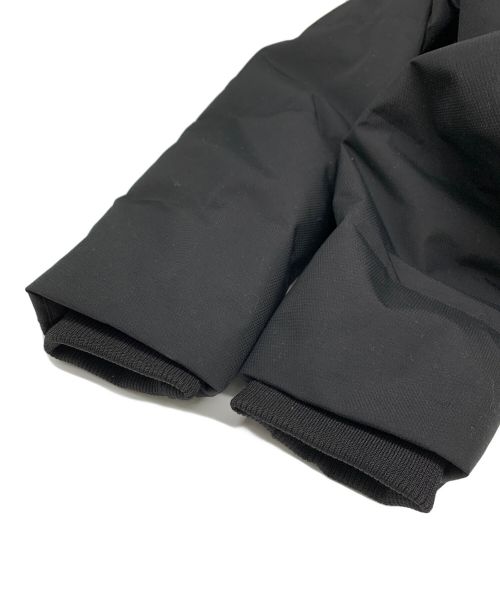 AKM（エーケーエム）AKM (エーケーエム) スタンドネックレイヤードダウンジャケット ブラック サイズ:XLの古着・服飾アイテム