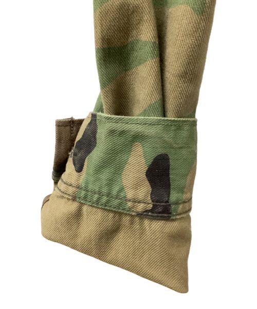 POLO RALPH LAUREN（ポロ・ラルフローレン）POLO RALPH LAUREN (ポロ・ラルフローレン) トラッカージャケット グリーン×ブラウン サイズ:XSの古着・服飾アイテム