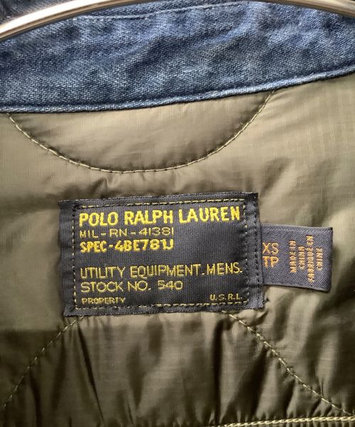 Denim & Supply Ralph Lauren（デニム＆サプライ ラルフローレン）Denim & Supply Ralph Lauren (デニム＆サプライ ラルフローレン) キルティングジャケット インディゴ サイズ:XSの古着・服飾アイテム