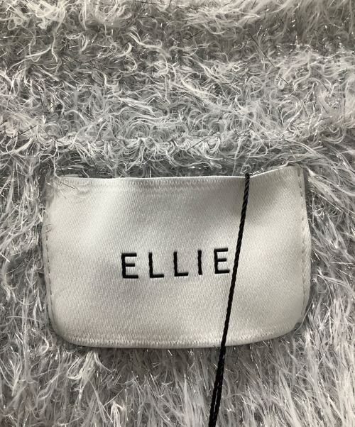 ELLIE（エリー）ELLIE (エリー) ラメニットベスト シルバー サイズ:F 未使用品の古着・服飾アイテム