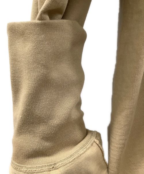 Unlikely（アンライクリー）Unlikely (アンライクリー) Split Raglan Sleeve Hoodie ベージュ サイズ:Lの古着・服飾アイテム