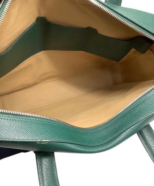 dunhill（ダンヒル）dunhill (ダンヒル) ブリーフケース グリーン×ネイビーの古着・服飾アイテム