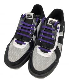 Onitsuka Tiger（オニツカタイガー）の古着「D-TRAINER SLIP-ON」｜ブラック×グレー