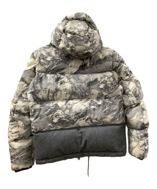 MONCLER（モンクレール）MONCLER (モンクレール) スノーマウンテン EVETTES ベージュ×グレー サイズ:1の古着・服飾アイテム