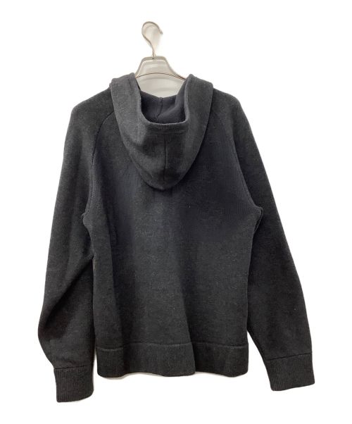 Y-3（ワイスリー）Y-3 (ワイスリー) M CLASSIC WINTER KNIT HOODED FULL-ZIP HOODIE ブラック サイズ:Sの古着・服飾アイテム