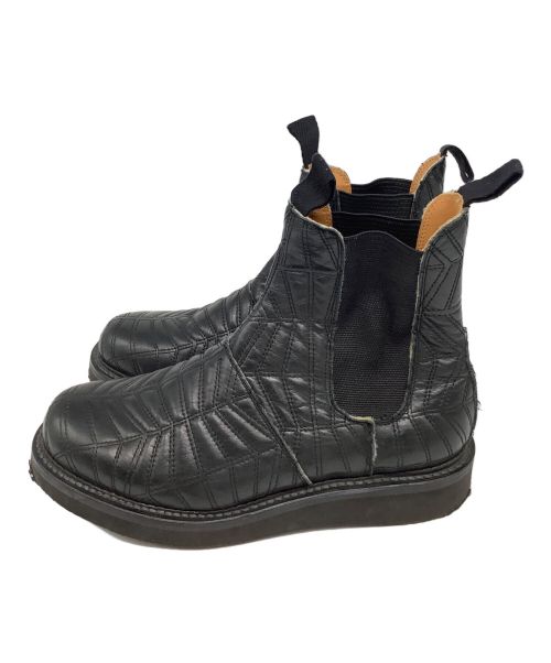 KIDS LOVE GAITE（キッズラブゲイト）KIDS LOVE GAITE (キッズラブゲイト) サイドゴアブーツ ブラック サイズ:UK7の古着・服飾アイテム