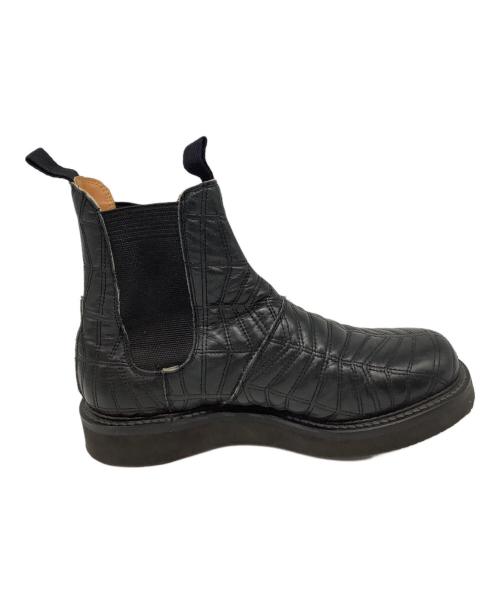 KIDS LOVE GAITE（キッズラブゲイト）KIDS LOVE GAITE (キッズラブゲイト) サイドゴアブーツ ブラック サイズ:UK7の古着・服飾アイテム