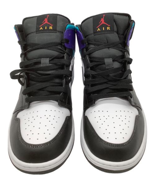 NIKE（ナイキ）NIKE (ナイキ) AIR JORDAN 1 MID WHITE/BLACK/BRIGHT CONCORD/TRUE RED サイズ:US13(31cm)の古着・服飾アイテム