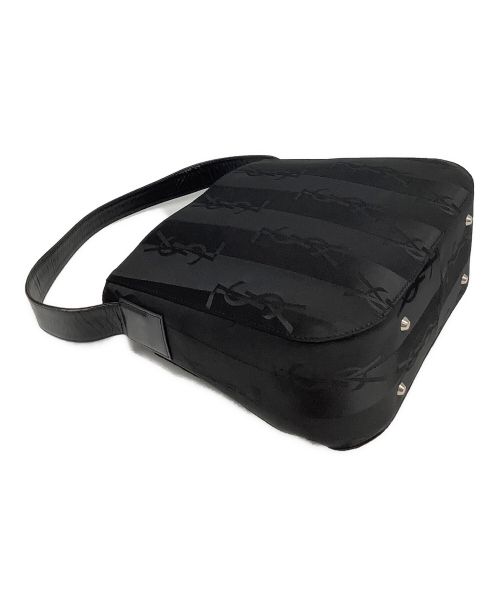 Yves Saint Laurent（イヴサンローラン）Yves Saint Laurent (イヴサンローラン) ワンショルダーバッグ ブラックの古着・服飾アイテム