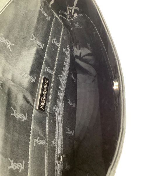 Yves Saint Laurent（イヴサンローラン）Yves Saint Laurent (イヴサンローラン) ワンショルダーバッグ ブラックの古着・服飾アイテム