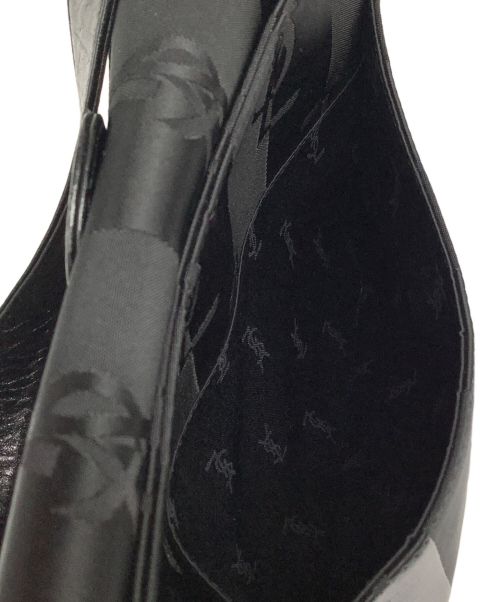 Yves Saint Laurent（イヴサンローラン）Yves Saint Laurent (イヴサンローラン) ワンショルダーバッグ ブラックの古着・服飾アイテム