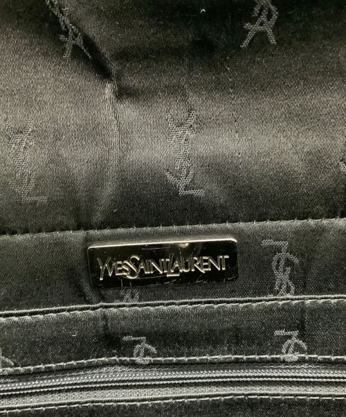 Yves Saint Laurent（イヴサンローラン）Yves Saint Laurent (イヴサンローラン) ワンショルダーバッグ ブラックの古着・服飾アイテム