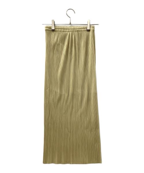 PLEATS PLEASE（プリーツプリーズ）PLEATS PLEASE (プリーツプリーズ) プリーツスカート ベージュ サイズ:1の古着・服飾アイテム