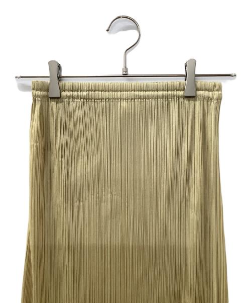 PLEATS PLEASE（プリーツプリーズ）PLEATS PLEASE (プリーツプリーズ) プリーツスカート ベージュ サイズ:1の古着・服飾アイテム