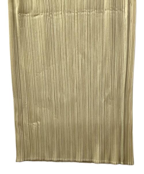 PLEATS PLEASE（プリーツプリーズ）PLEATS PLEASE (プリーツプリーズ) プリーツスカート ベージュ サイズ:1の古着・服飾アイテム