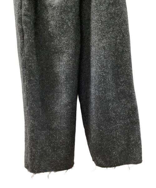 Maison Margiela（メゾンマルジェラ）Maison Margiela (メゾンマルジェラ) レイヤードツイードワイドパンツ グレー サイズ:38の古着・服飾アイテム