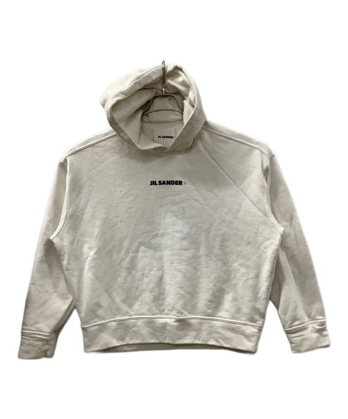 JIL SANDER（ジルサンダー）JIL SANDER (ジルサンダー) スモールロゴパーカー ホワイト サイズ:Sの古着・服飾アイテム