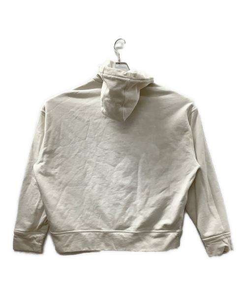 JIL SANDER（ジルサンダー）JIL SANDER (ジルサンダー) スモールロゴパーカー ホワイト サイズ:Sの古着・服飾アイテム