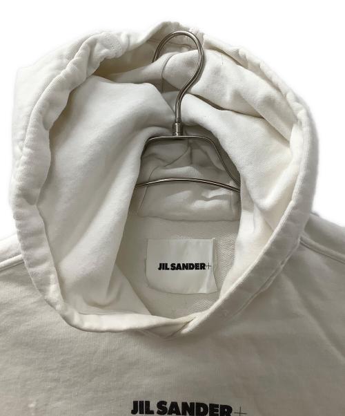 JIL SANDER（ジルサンダー）JIL SANDER (ジルサンダー) スモールロゴパーカー ホワイト サイズ:Sの古着・服飾アイテム
