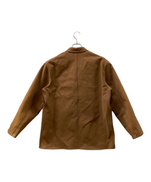 Graphpaper（グラフペーパー）Graphpaper (グラフペーパー) Cotton Double Cloth jacket ブラウン サイズ:Sの古着・服飾アイテム