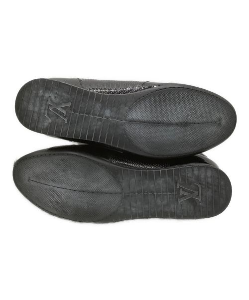 LOUIS VUITTON（ルイ ヴィトン）LOUIS VUITTON (ルイ ヴィトン) エナメルスニーカー ブラック サイズ:25.5cmの古着・服飾アイテム