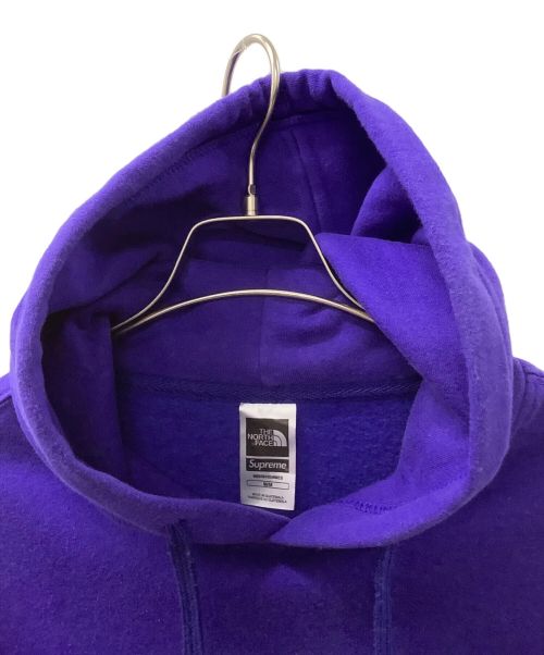 THE NORTH FACE（ザ ノース フェイス）THE NORTH FACE (ザ ノース フェイス) SUPREME (シュプリーム) EXPEDITION PULLOVER HOODIE パープル サイズ:Mの古着・服飾アイテム