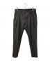 1piu1uguale3（ウノピュウノウグァーレトレ）の古着「ストライプスラックスパンツ」｜ブラック