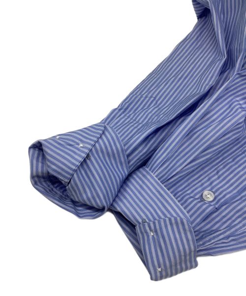 YLEVE（イレーヴ）YLEVE (イレーヴ) COTTON TYPEWRITER SHORT SH ブルー サイズ:Fの古着・服飾アイテム