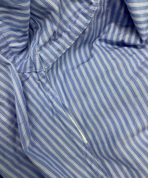 YLEVE（イレーヴ）YLEVE (イレーヴ) COTTON TYPEWRITER SHORT SH ブルー サイズ:Fの古着・服飾アイテム