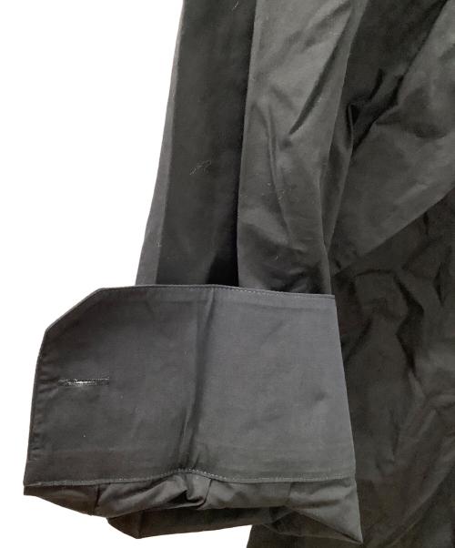 DOLCE & GABBANA（ドルチェ＆ガッバーナ）DOLCE & GABBANA (ドルチェ＆ガッバーナ) DGロゴ長袖シャツ ブラック×ブラウン サイズ:16/41の古着・服飾アイテム