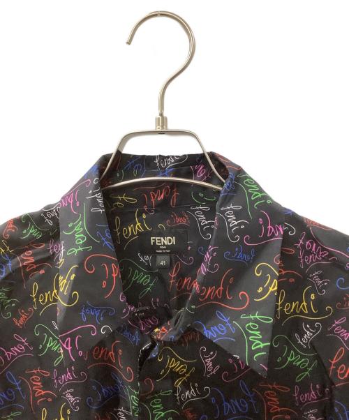 FENDI（フェンディ）FENDI (フェンディ) 長袖シャツ ブラック サイズ:41の古着・服飾アイテム
