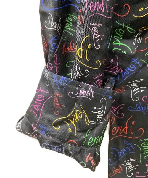 FENDI（フェンディ）FENDI (フェンディ) 長袖シャツ ブラック サイズ:41の古着・服飾アイテム