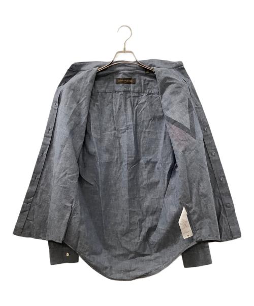 LOUIS VUITTON（ルイ ヴィトン）LOUIS VUITTON (ルイ ヴィトン) 長袖シャツ グレー サイズ:Sの古着・服飾アイテム