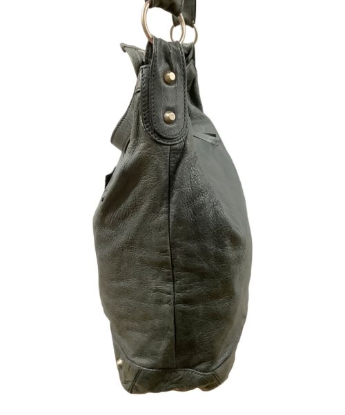 BALENCIAGA（バレンシアガ）BALENCIAGA (バレンシアガ) エディターズバッグ グリーンの古着・服飾アイテム