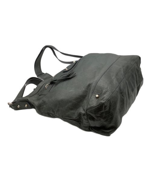 BALENCIAGA（バレンシアガ）BALENCIAGA (バレンシアガ) エディターズバッグ グリーンの古着・服飾アイテム